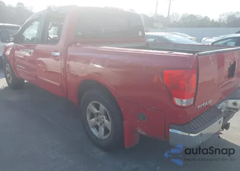 2008 Nissan Titan Se z USA, uszkodzony, nr VIN 1N6BA07D18N349694